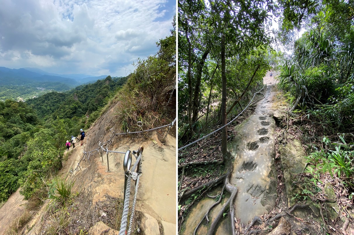 慈母峰接往普陀山路徑