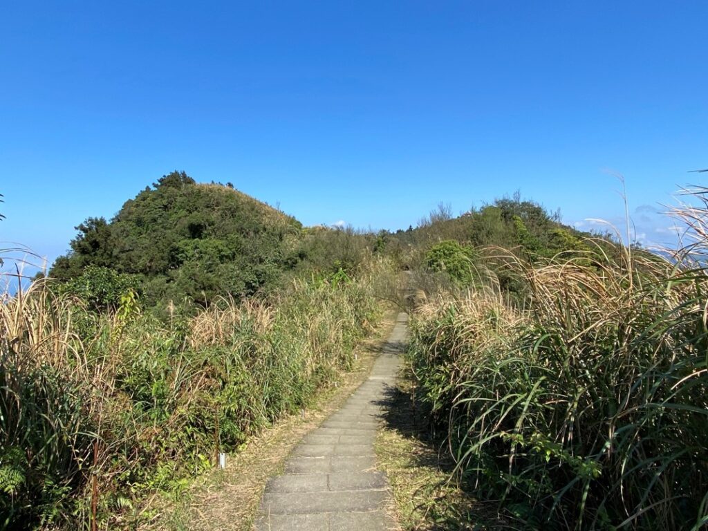 漫步在五分山稜線上