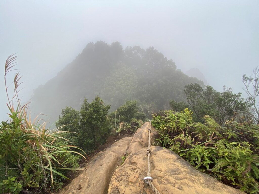 筆架山北峰景色