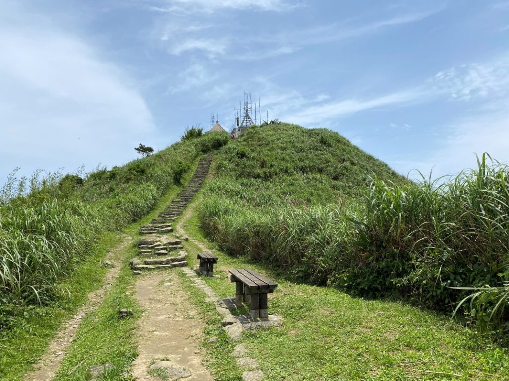 望向基隆山頂