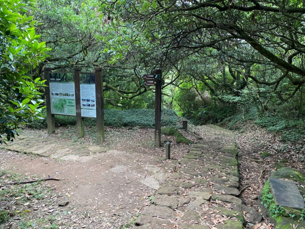 南峰與西峰登山口