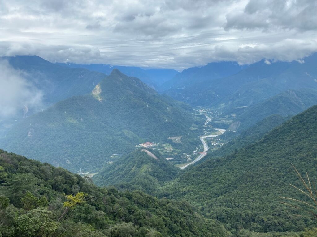 東卯山與大甲溪流域