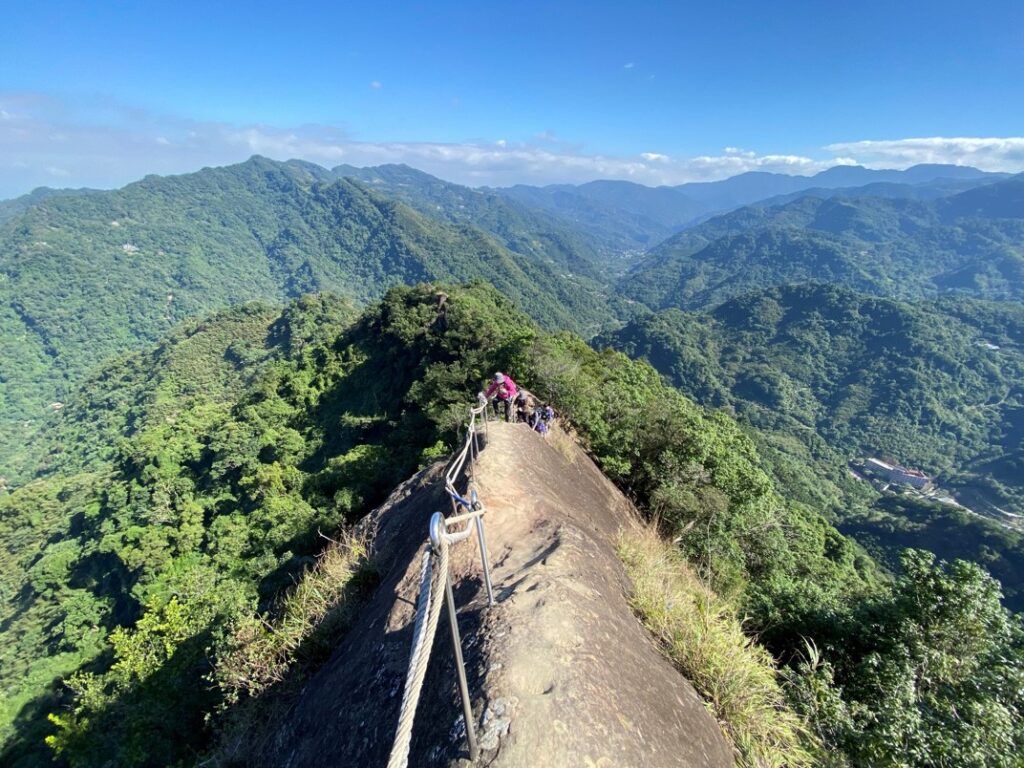 稜線景色