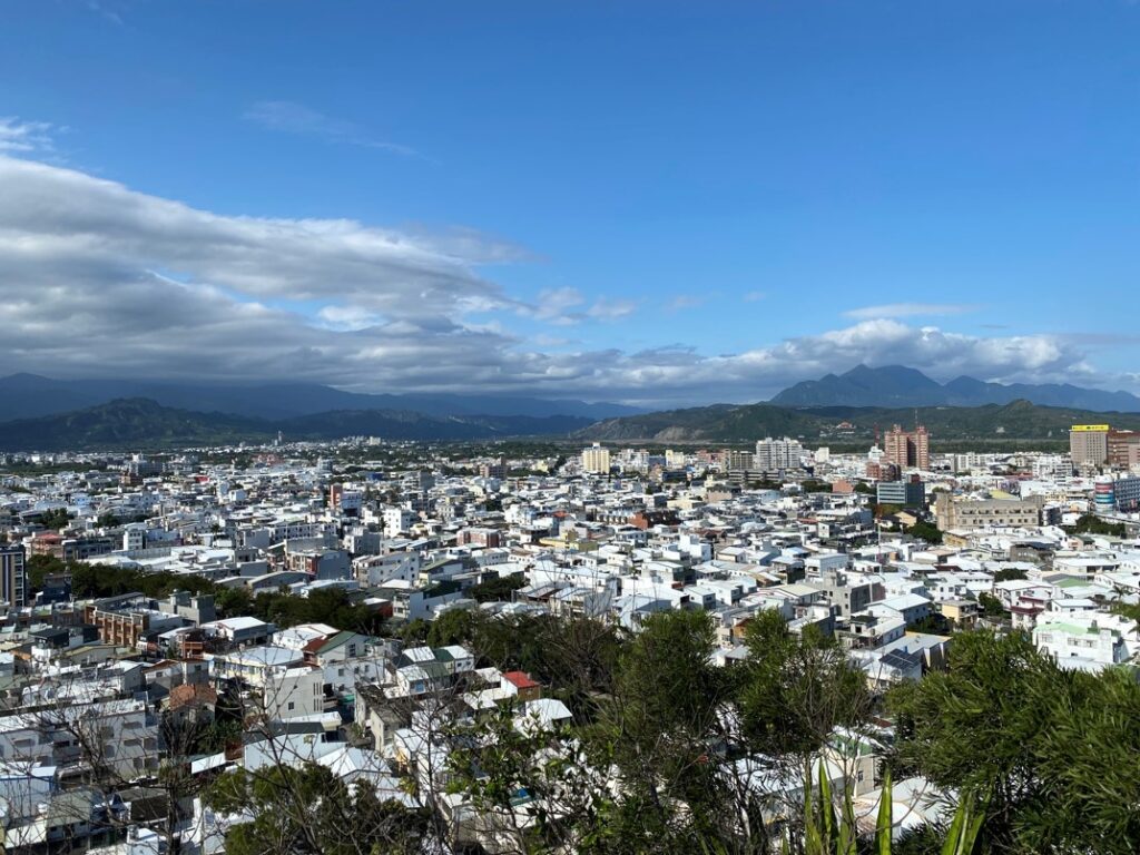 鯉首觀景台視野