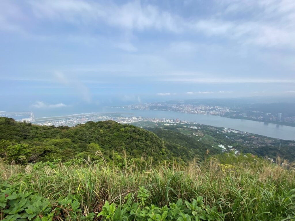 淡水河口景