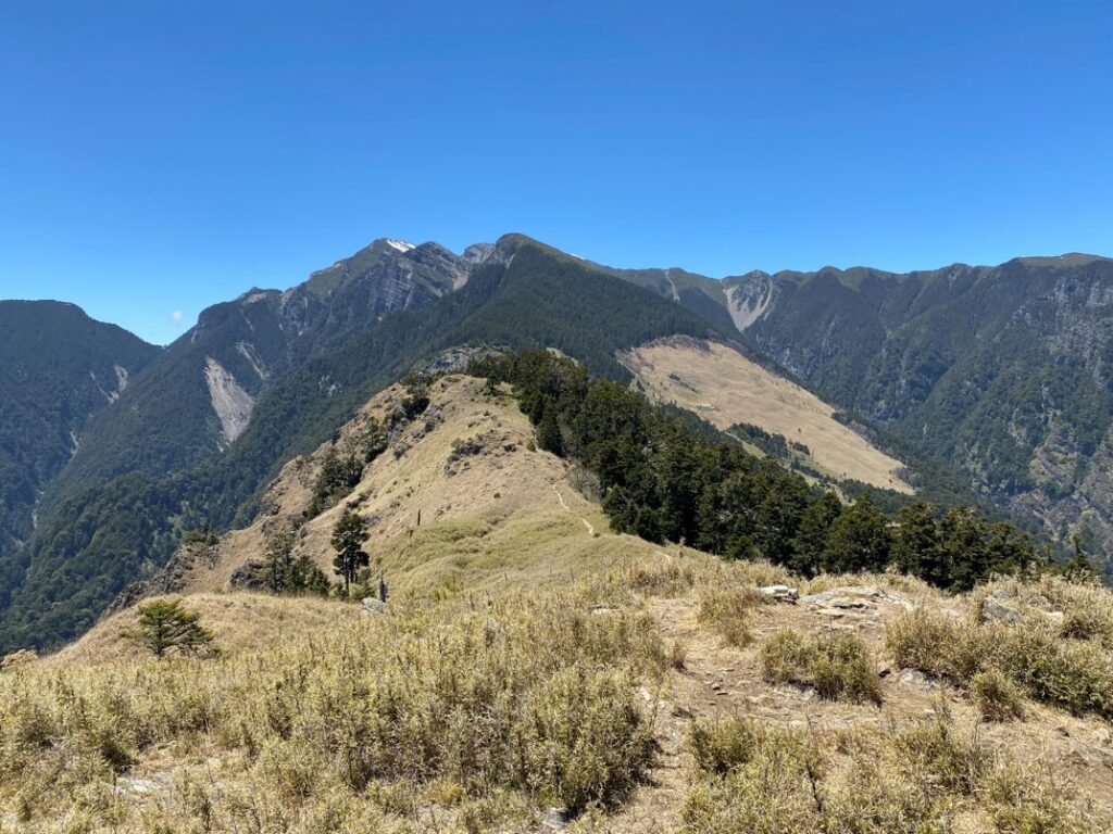 遠眺雪山主峰